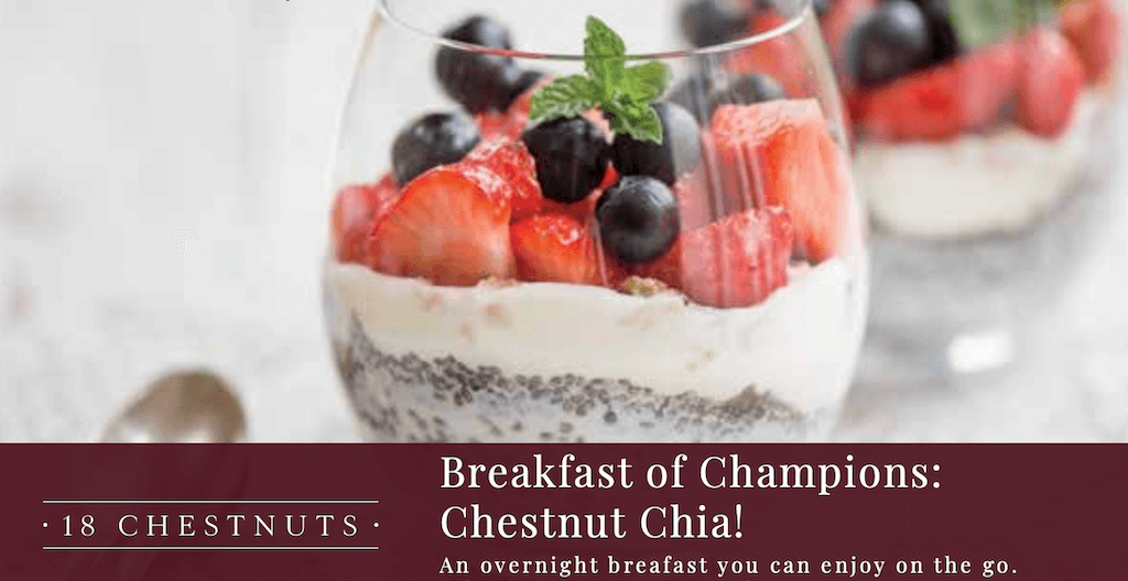 Chestnut Chia Pudding Recipe