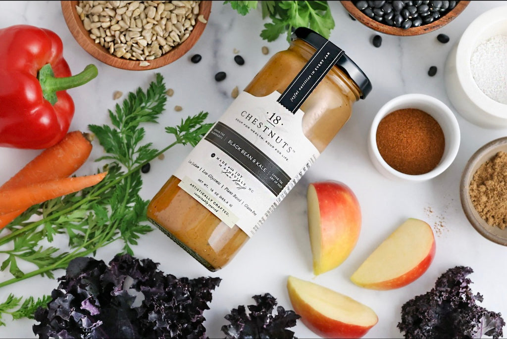 Elevate Your Palate and Health with Our Exclusive Black Bean & Kale Soup!