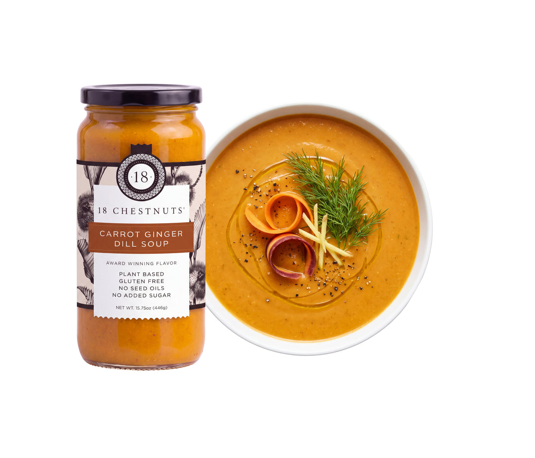 Carrot Ginger Dill Soup
