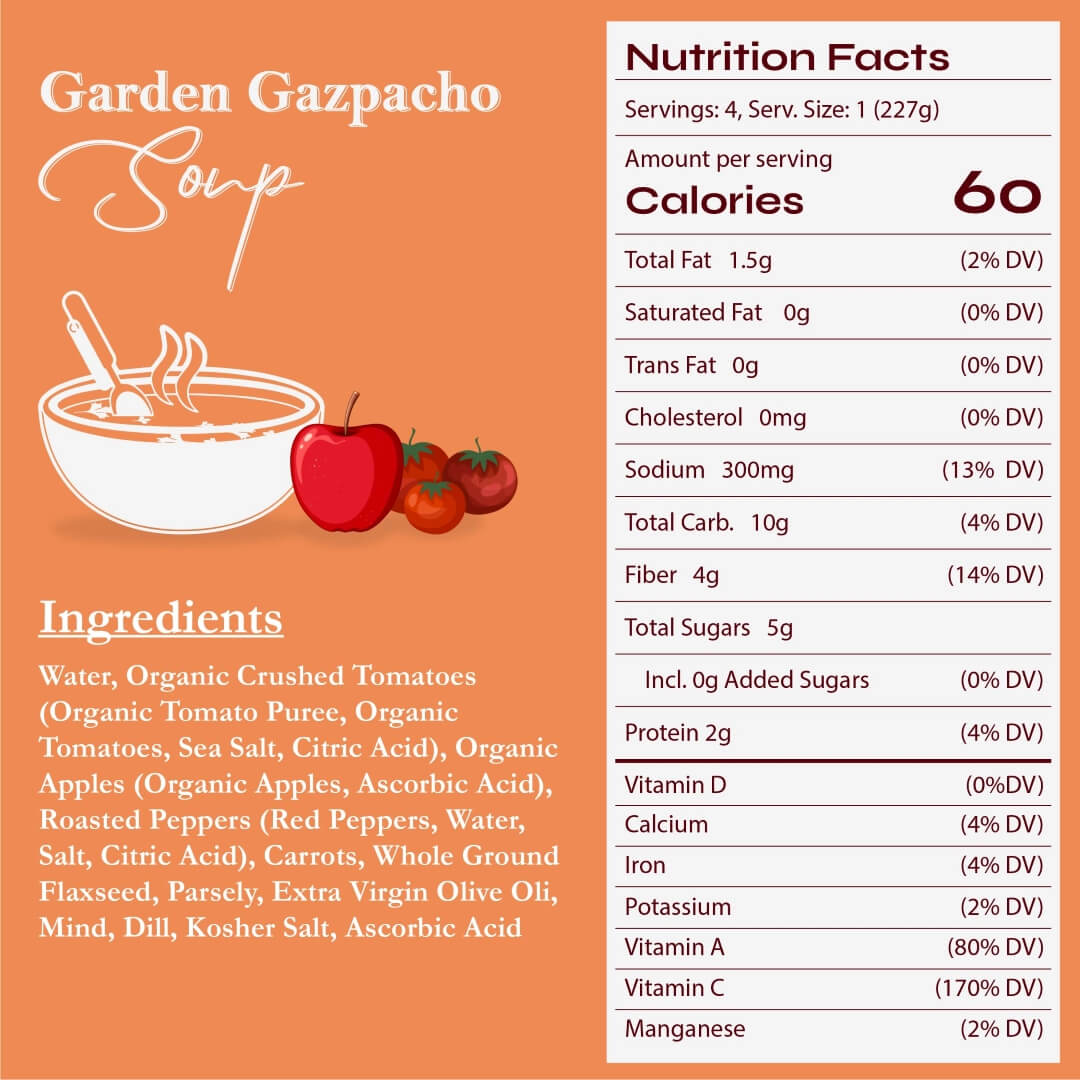 Garden Gazpacho Soup