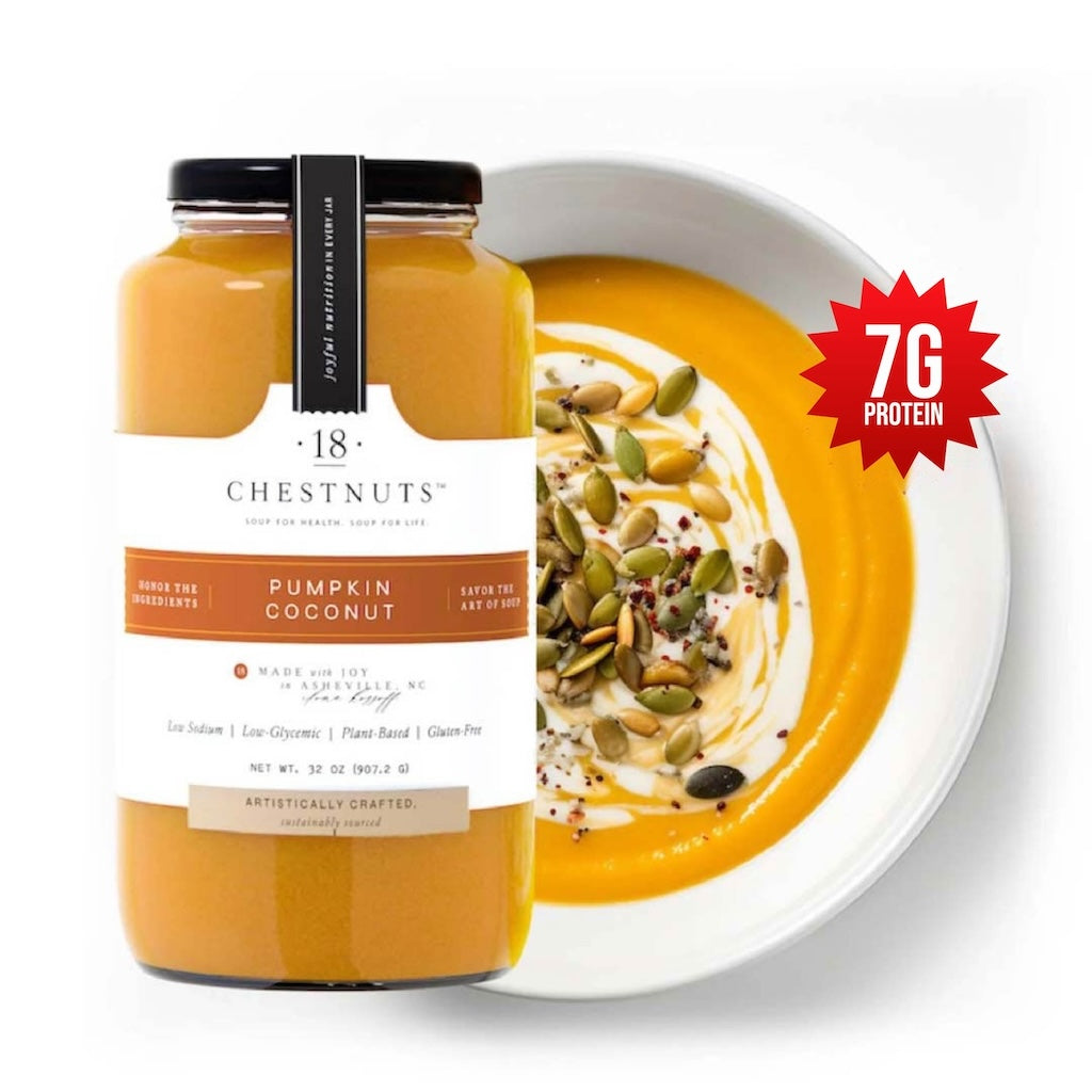 Pumpkin Coconut Soup Delivery, Recipe & Nutritional Facts 18 CHESTNUTS