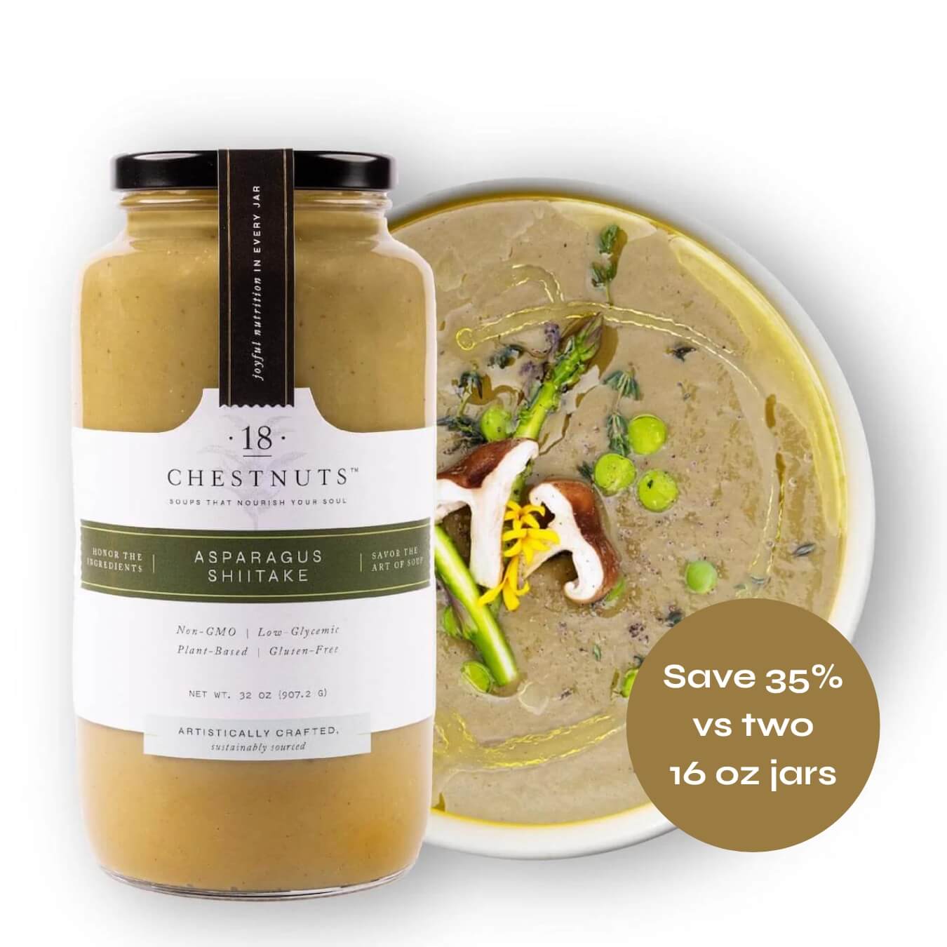 Asparagus Shiitake Soup