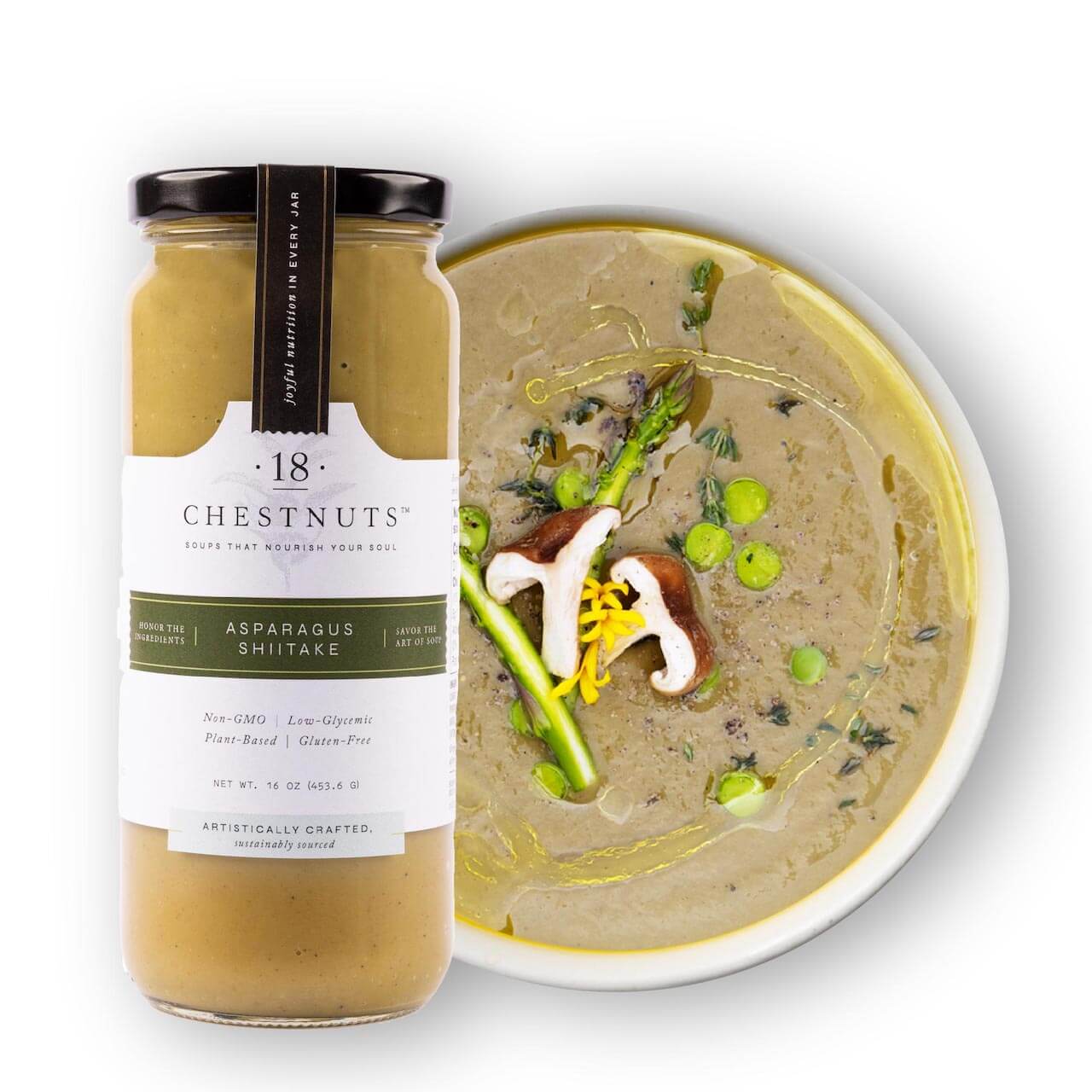Asparagus Shiitake Soup