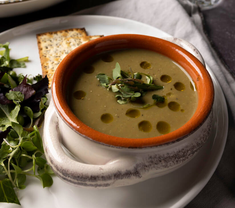 Asparagus Shiitake Soup