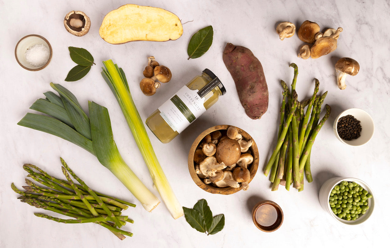 Asparagus and Shiitake Mushroom Soup: A Bounty of Health Benefits