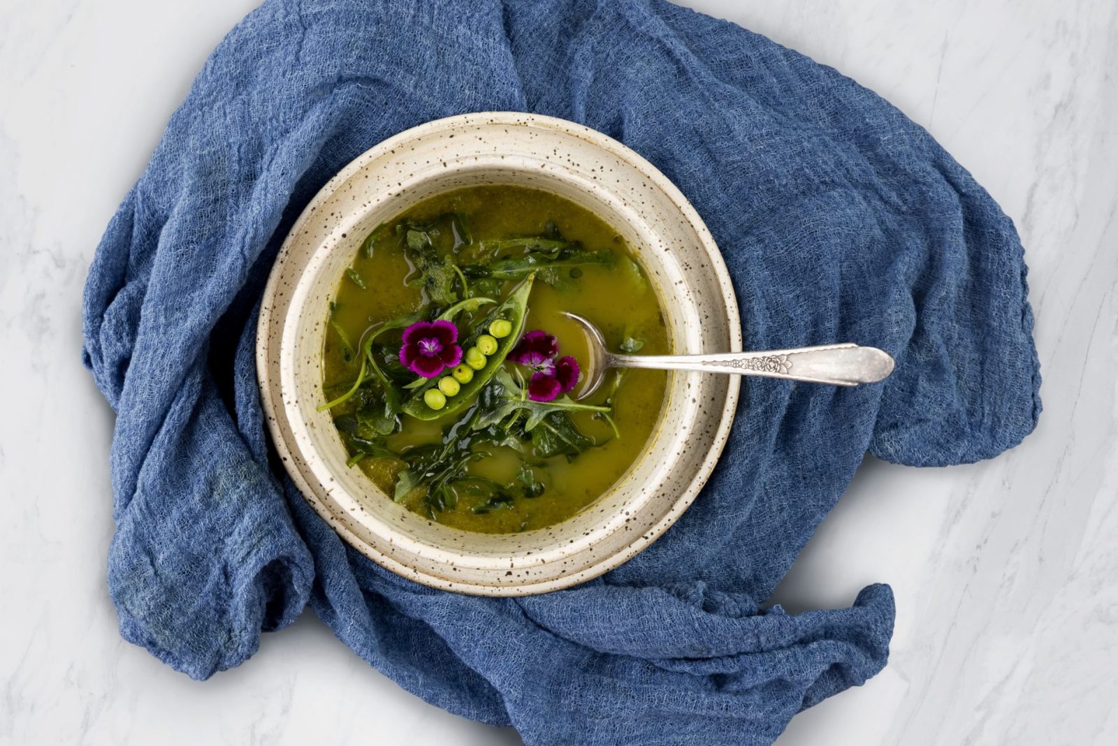 Introducing Spring Pea and Mint Soup