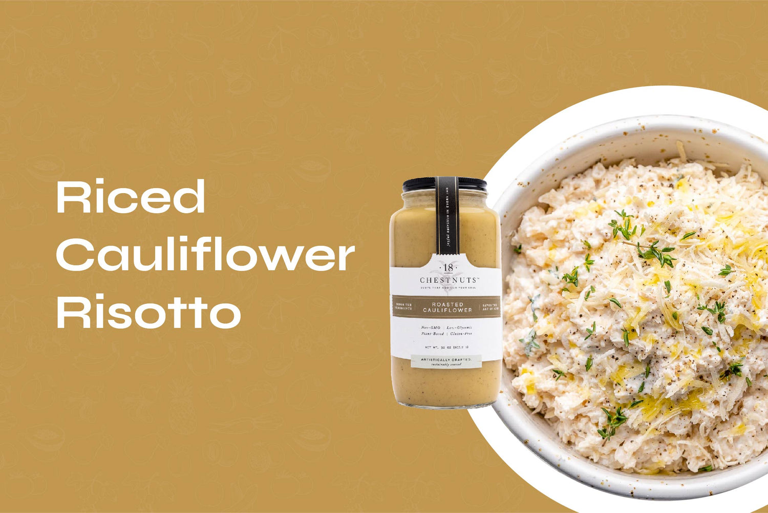 Riced Cauliflower Risotto