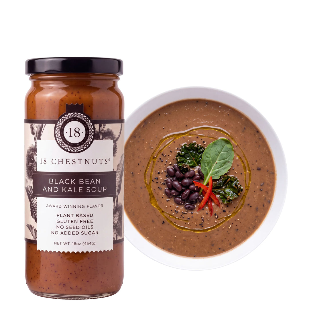 Black Bean &amp; Kale Soup