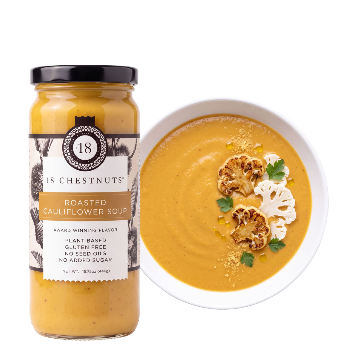 Roasted Cauliflower Soup