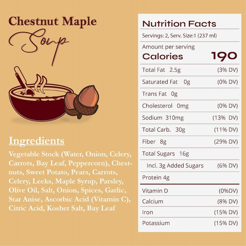 Chestnut Maple Soup