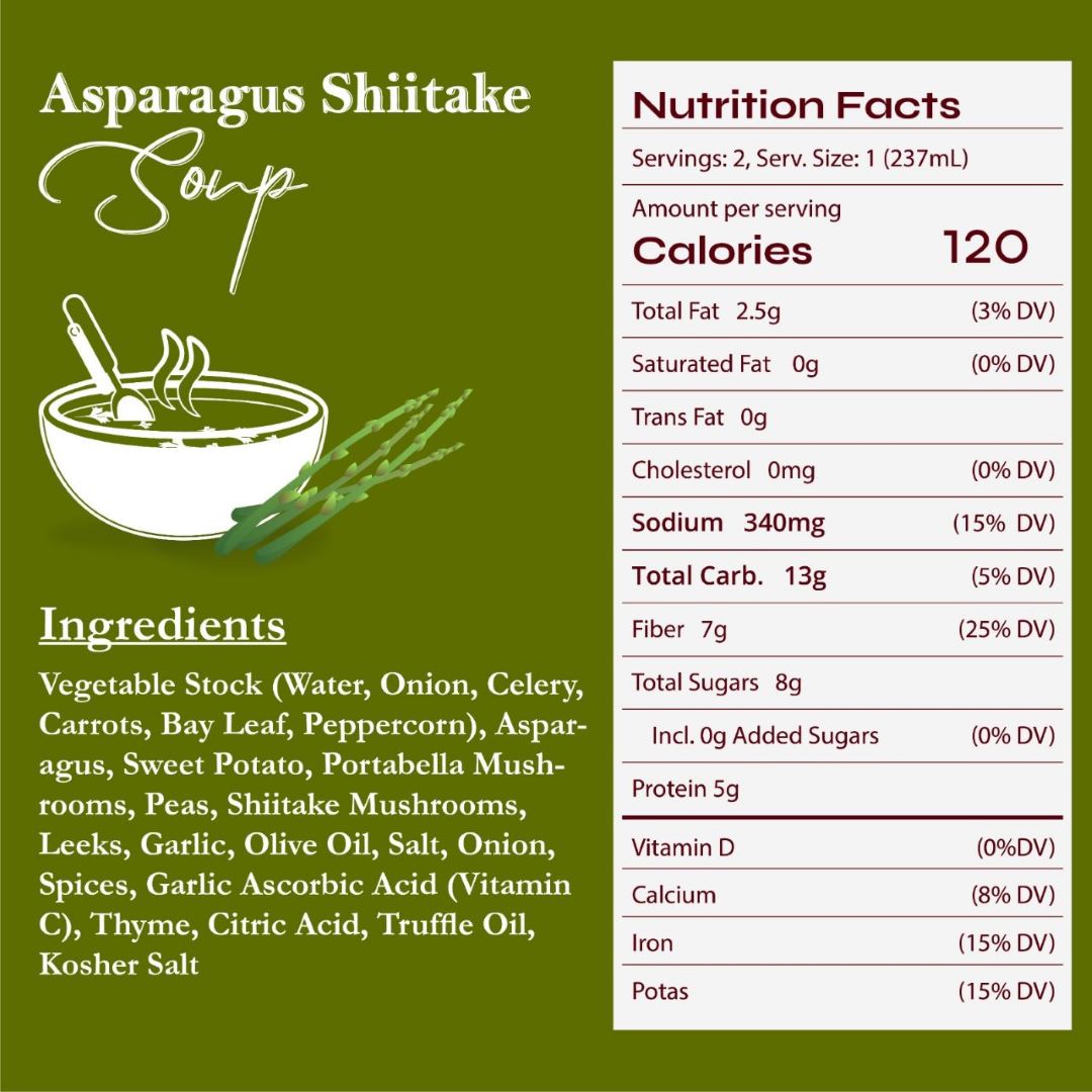 Asparagus Shiitake Soup