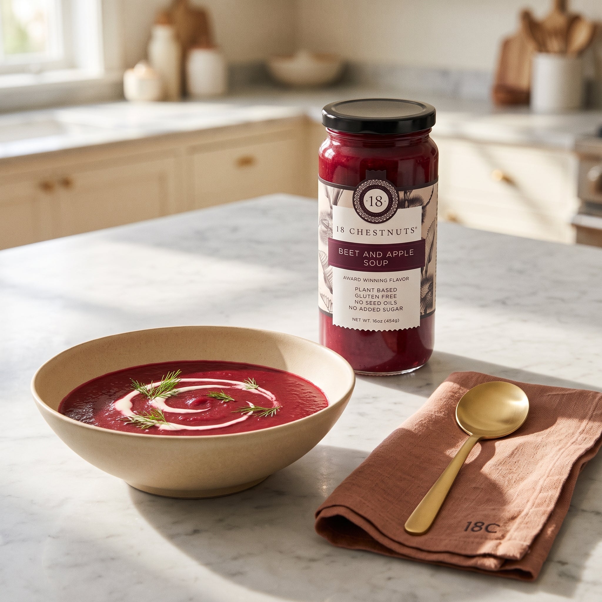 Beet &amp; Apple Soup