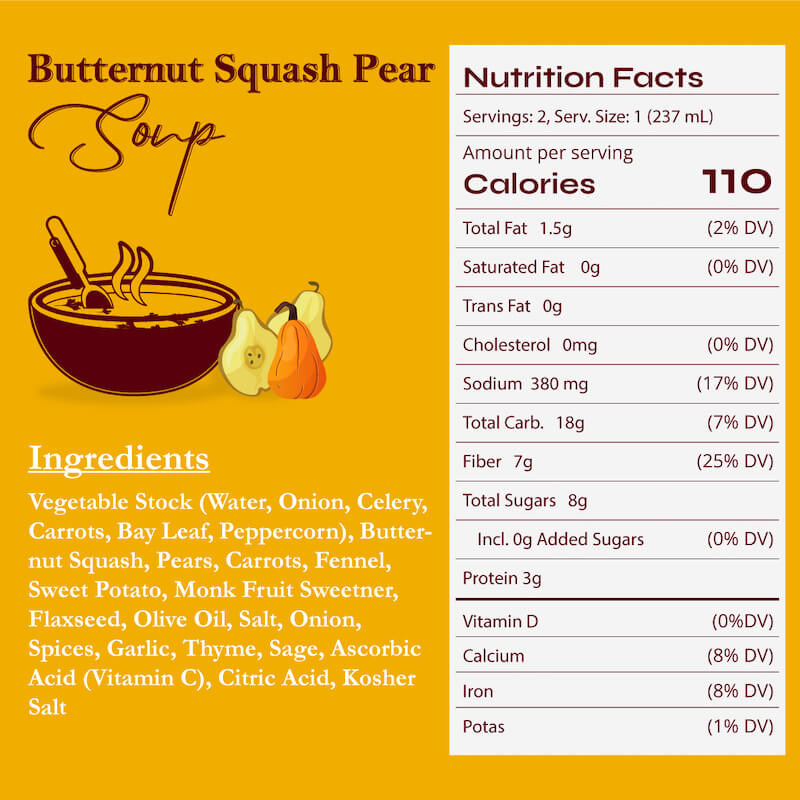 Butternut Squash Pear Soup