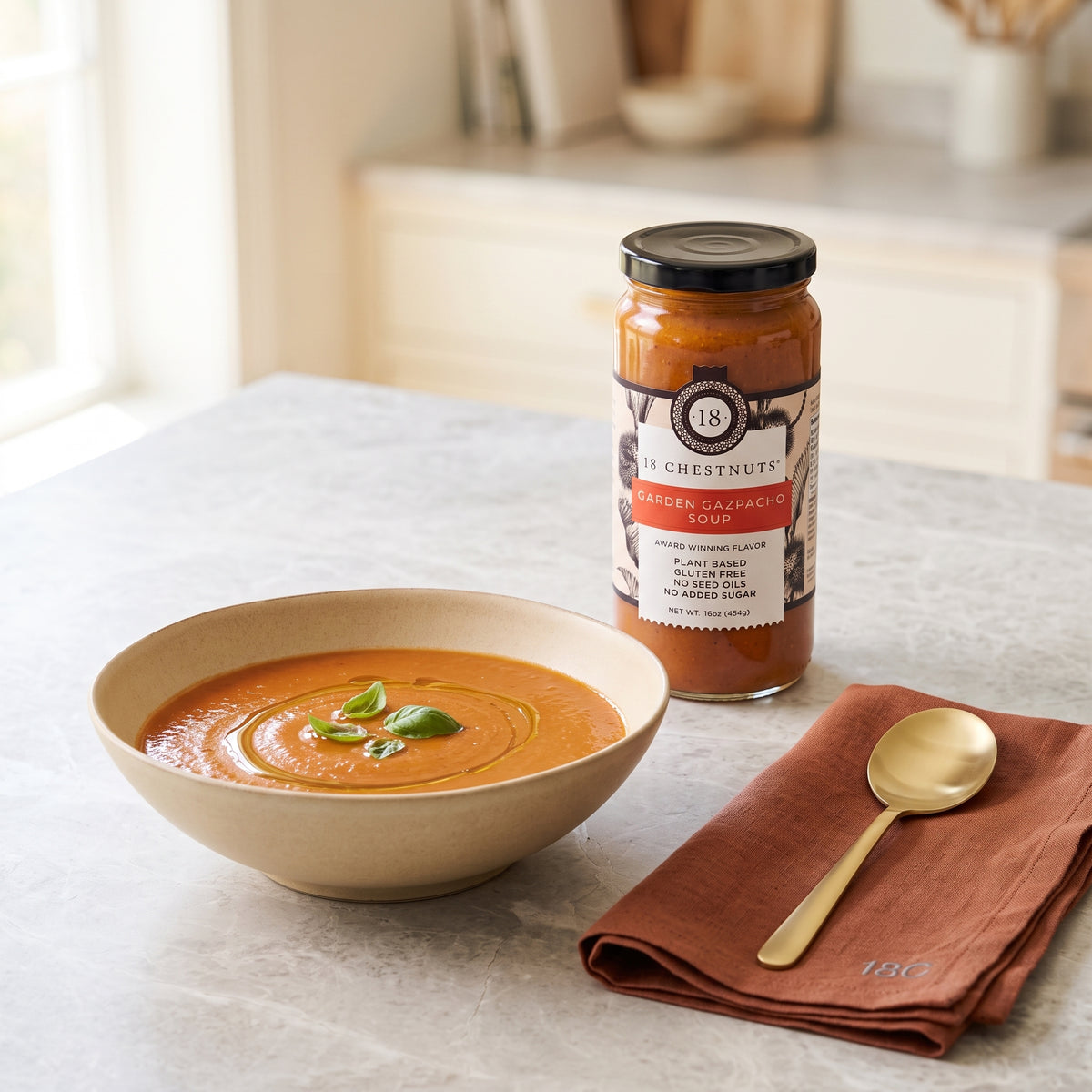 Garden Gazpacho Soup