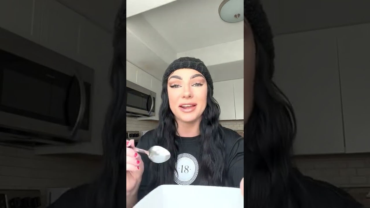 Load video: Lydia Warren MMA Fighter taste tests 18 Chestnuts Vegan Soups