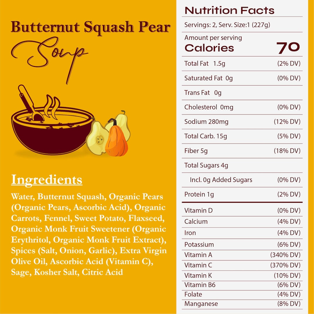 Butternut Squash Pear Soup