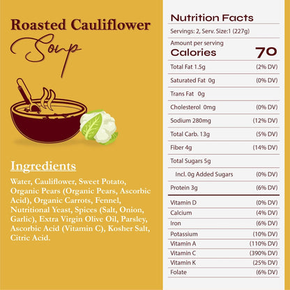 Roasted Cauliflower Soup