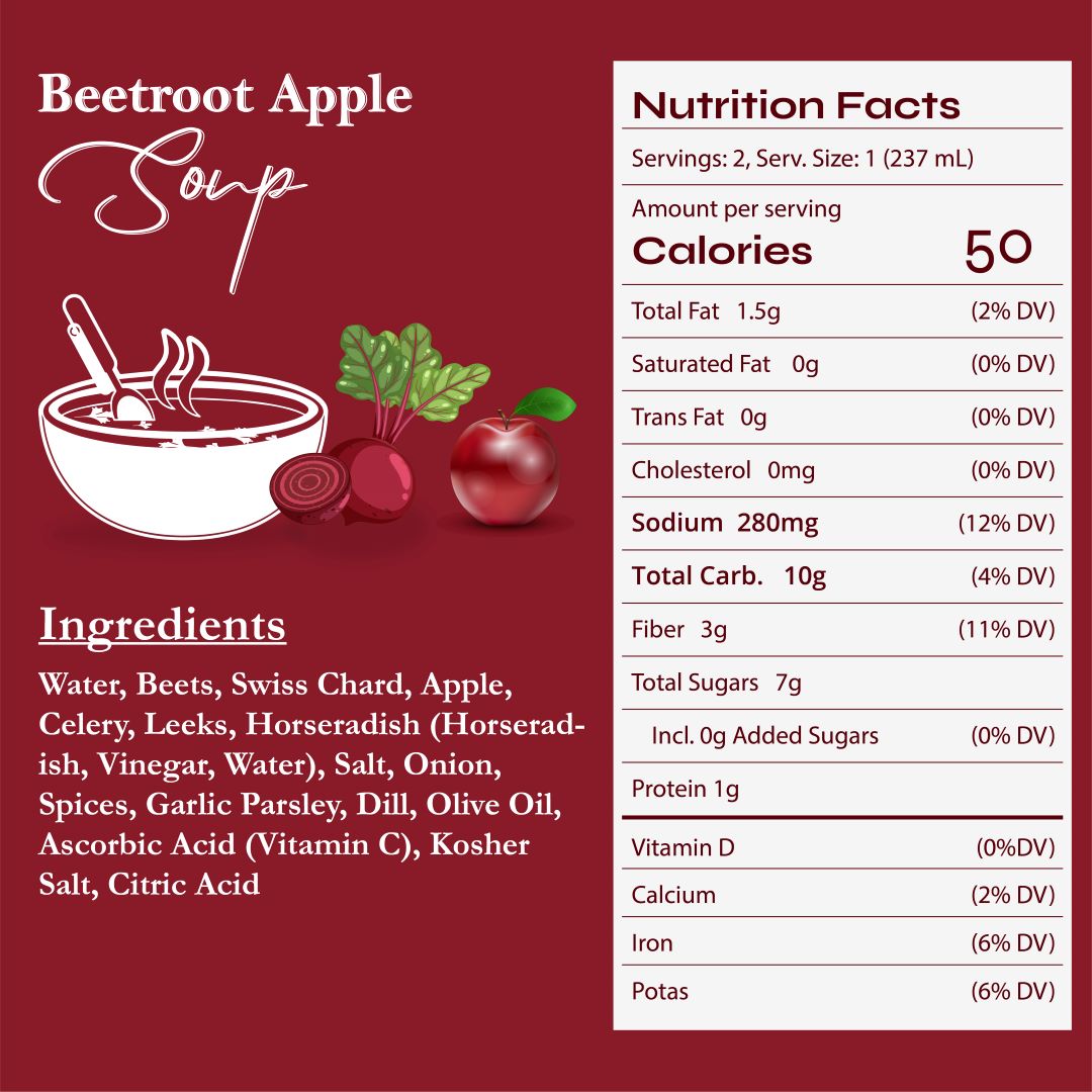 Beetroot Apple Soup