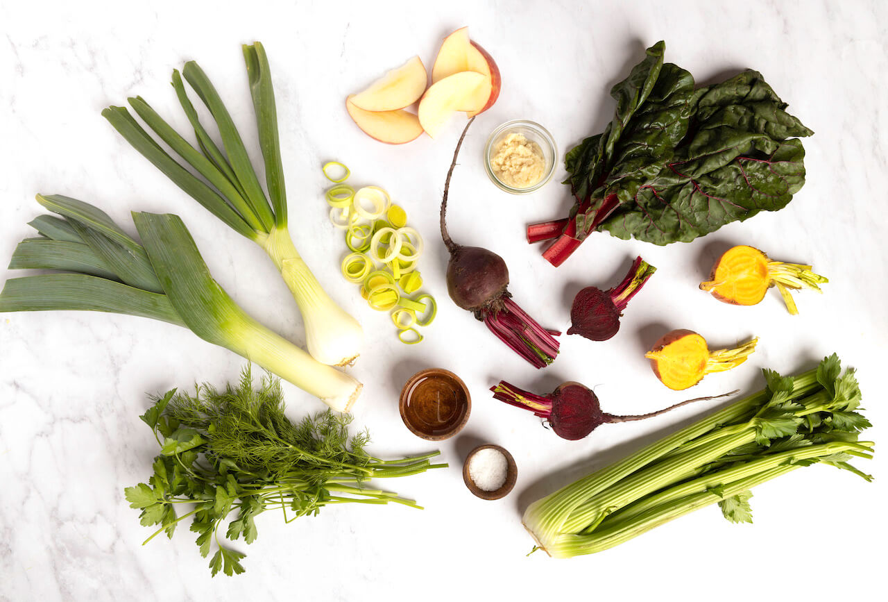 Load video: How We Make Our Beetroot Apple Soup